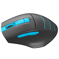 Мишка бездротова безшумна A4 Fstyler FG30S (Blue) чорний/блакитний, фото 4