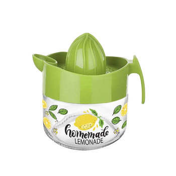 Соковитискач ручний для цитрусових 3000мл скло з малюнком КС-402 ELIF