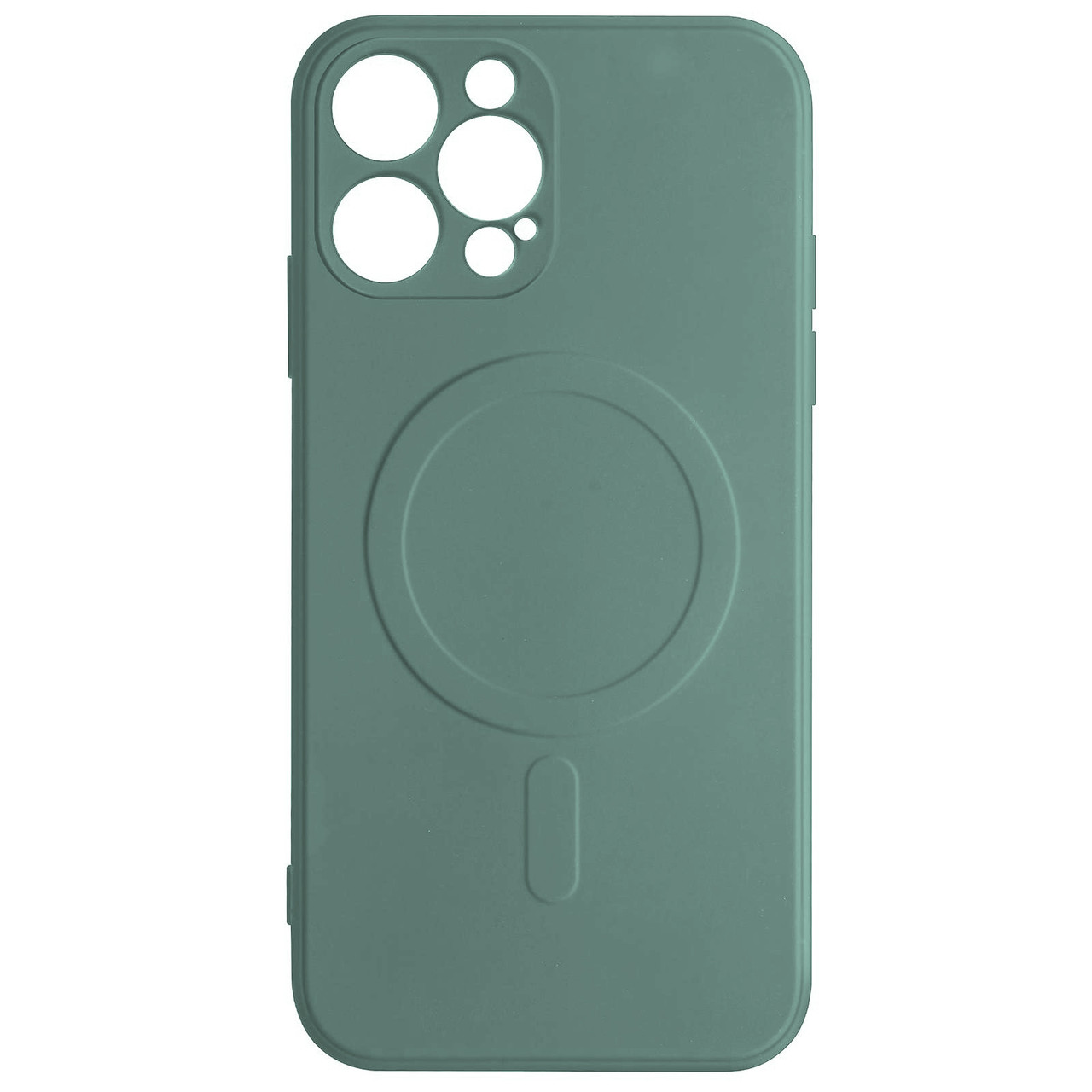 Чохол силіконовий SLIM MagSafe для Iphone 13 PRO MAX Pine Green