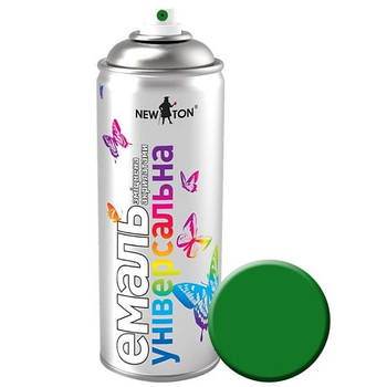 Емаль універсальна 150мл 6029 зелений аерозоль NEW TON