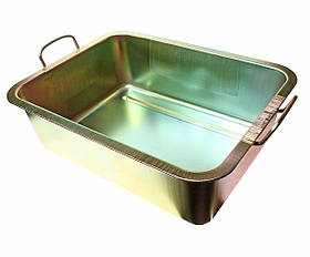 Піддон для зливання олії металевий глибокий 22 л AM48 JTC