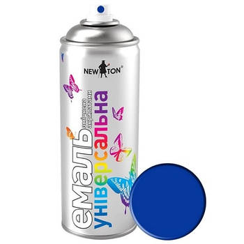 Емаль універсальна 400мл 5002 синій аерозоль NEW TON