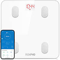 Ваги RENPHO для вимірювання ваги тіла, інтелектуальні ваги з високоточними датчиками, підлогові ваги