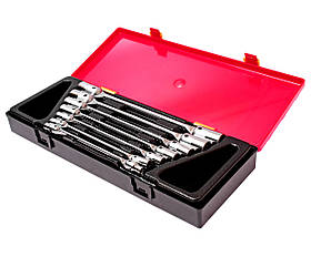 Набір ключів торцевих 6-19 мм, із шарніром 7 од. K6072 JTC