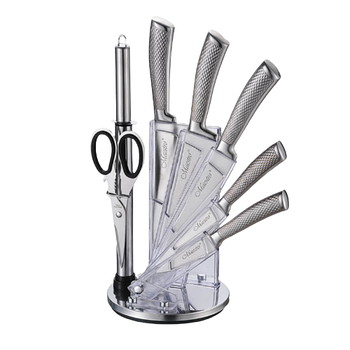 Набір ножів 7 предметів на акриловій підставці MR-1412 Maestro