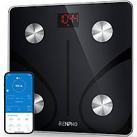Інтелектуальні ваги RENPHO для вимірювання ваги тіла, цифрові ваги для ванної кімнати, зважування ІМТ