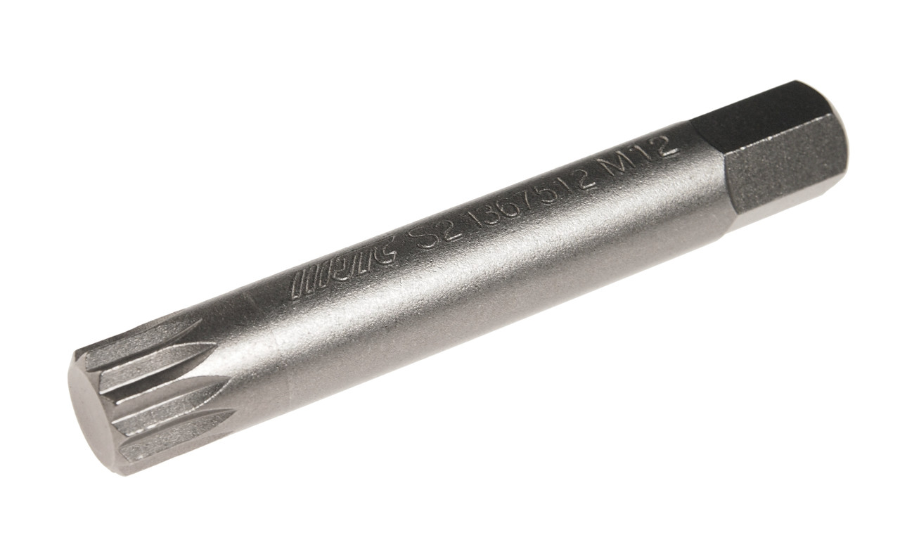 Насадка 10 мм L — 75 мм SPLINE M12 1367512 JTC, фото 1