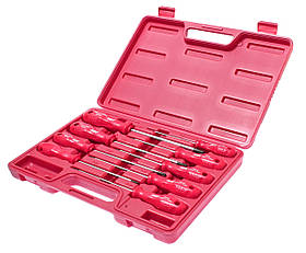 Набір викруток TORX TH8-TH40 з отвором 9 од. 3925 JTC