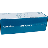 Змішувач S80 1/2" для ванної гусак вигнутий дивертор вбуд.шаров. Aquatica 9780220, фото 6