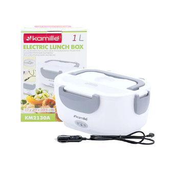 Ланч-бокс електричний електричний + прикурювач 2130A KAMILLE
