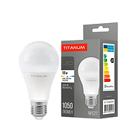 Лампа A60 12W E27 4100К 220V LED Titanum