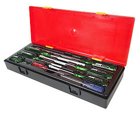 Набір викруток PH0-PH3, SL3.0-SL8.0 суцільнометалевих 8ед. K7082 JTC