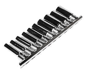 Набір головок торцевих глибоких 1/2" 10-24 мм 6 гр.10ед. H410M JTC