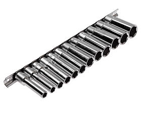 Набір головок торцевих глибоких 3/8" 6 гр. 8-19 мм 12 од. H312M JTC