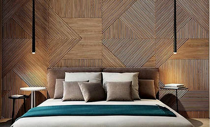 Стінові панелі із ДСП, МДФ, 3D панелі, HPL