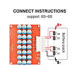 Активний балансир для 6S, 7S, 8S 7А для Li-Ion, LiFePO4 акумуляторів, фото 3