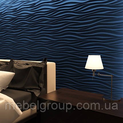 3D Стінові панелі із фарбованого МДФ, фото 1