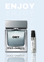 Мужские наливные духи Dolce & Gabbana The One Grey пробник, аналог аромата для мужчины Дольче Габбана Зе Ван