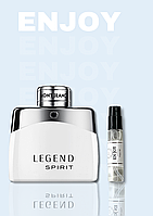 Мужские наливные духи Mont Blanc Legend Spirit пробник, стойкий парфюм аналог Монт Бланк Легенд Спирит