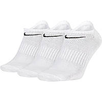 Носки Nike Everyday Lightweight No Show 3-pack 43-46 white SX7678-100