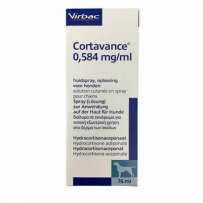 Virbac (Вирбак) Cortavance 76ml - Спрей Кортаванс 76мл
