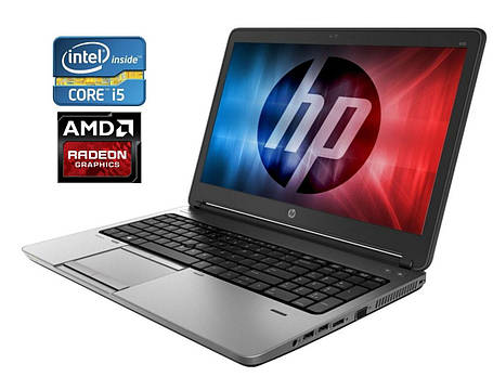 Ігровий ноутбук HP ProBook 650 G1/ 15.6" (1366x768)/ Core i5-4300M/ 8 GB RAM/ 240 GB SSD/ Radeon HD 8750M 1GB, фото 1