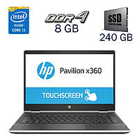 Ноутбук-трансформер HP Pavilion X360m 14m-cd /14"/Core i3 2 ядра 2.2GHz/8GB DDR4/240GB SSD/UHD Graphics 620