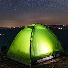 Ліхтар LED світлодіодний акумуляторний пошуково-кемпінговий 104 SMD світлодіодів з функцією Power Bank 10W, фото 3