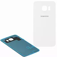 Задняя крышка корпуса Samsung Galaxy S6 G920F Pearl White