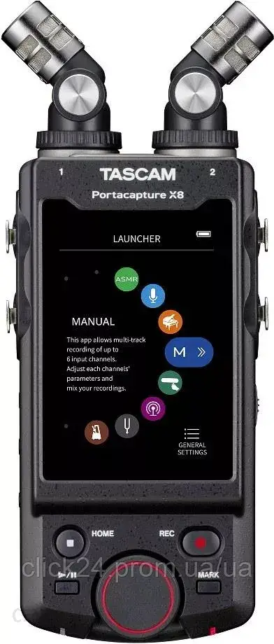 Диктофон Tascam PORTACAPTURE X8 - PCM O Wysokiej Rozdzielczości — в ...
