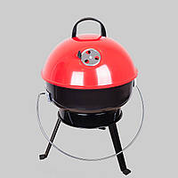 Красный складной мини угольный гриль-барбекю Lightled CAMP GRILL LV210711R Red z114-2024