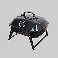 Складной угольный мини гриль-барбекю Lightled CAMP GRILL LV210715S Черный z114-2024