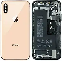 Корпус Apple iPhone XS full kit Original - снят с телефона Gold