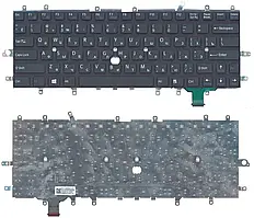 Клавіатура для ноутбуку Sony Vaio SVD11 без рамки 014889 чорна