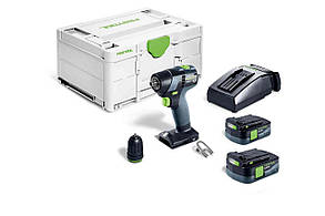 Акумуляторний дриль-шуруповерт FESTOOL TXS 12 2,5-Plus безщітковий двигун EC-TEC (576873)