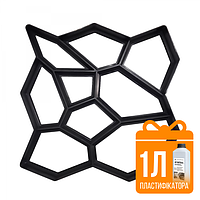 Форма Садової доріжки і пластифікатор До Бетону 1л в подарунок, Вереск-2007
