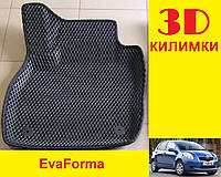 3D коврики EvaForma на Toyota Yaris 2 (XP9) '06-11, коврики ЕВА