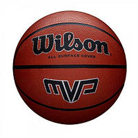 Мяч баскетбольный Wilson MVP 295 BBALL BROWN 7 SS19 (WTB1419XB07) z12-2024