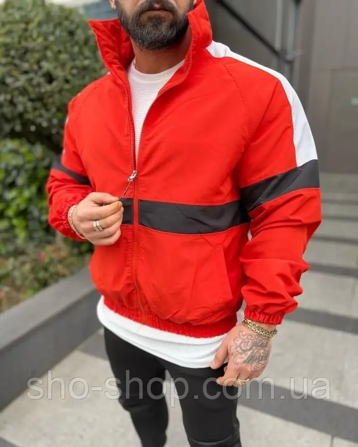 Мужская стильная Ветровка Турция, фото 1