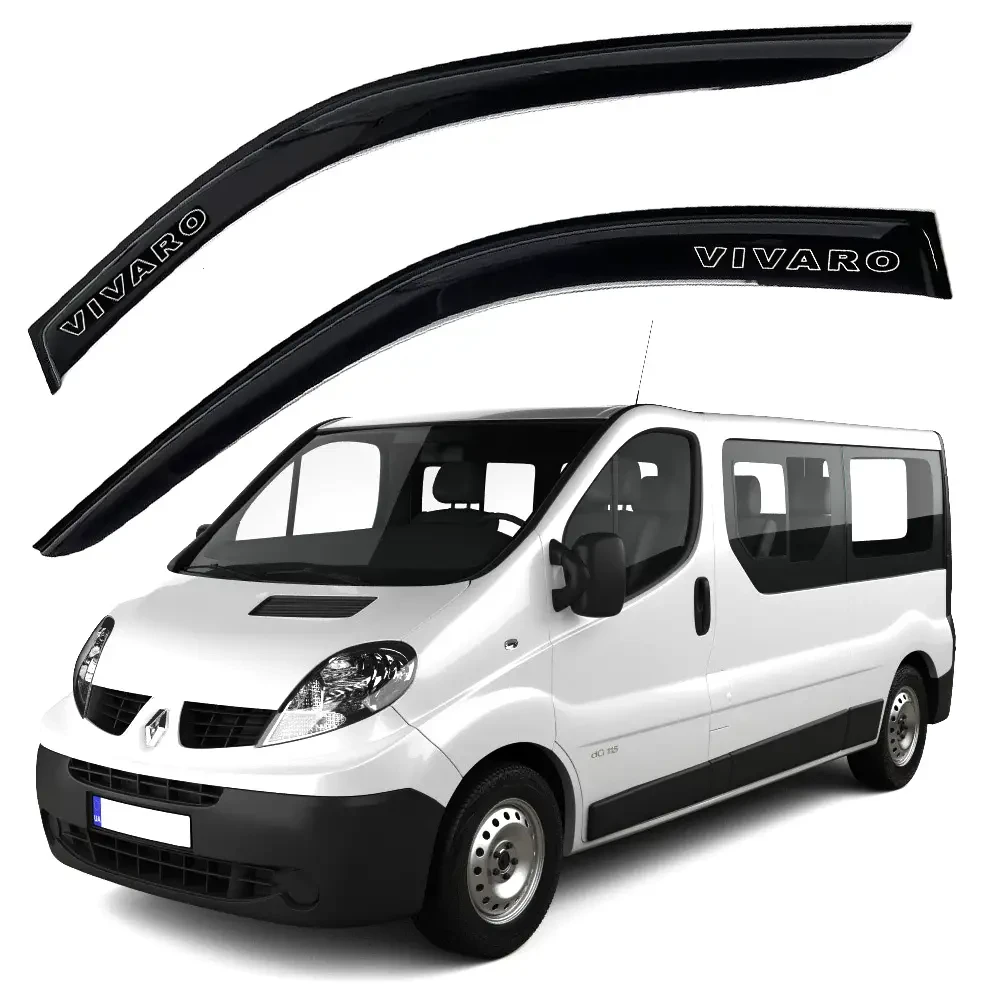 Вітровики, дефлектори вікон Opel Vivaro I (2001-2014) AV-Tuning" (cкотч)