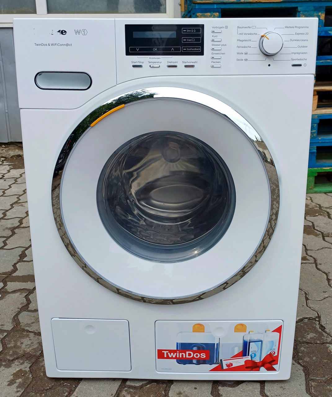 Пральна машина WMG823 Twin Dos Wi-Fi Пар A+++ інвертор 1600 об, фото 1