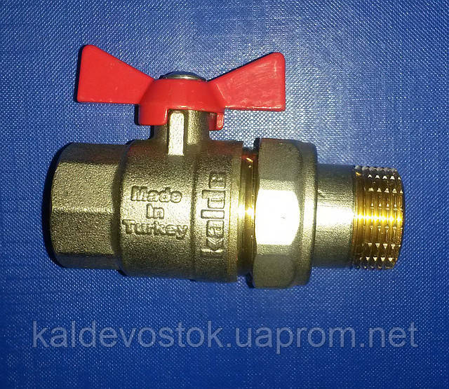 Калде кран шаровый Металл с американкой. d 1" Нар/ВН: продажа, цена в ...