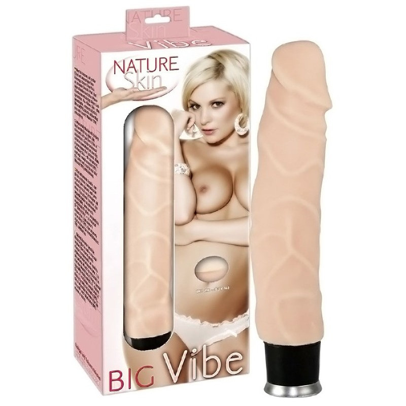 Реалістичний вібратор Nature Skin Big Vibe