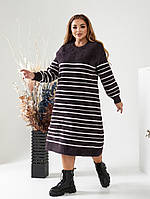 Теплое женское платье из Альпаки Размер 56-64
