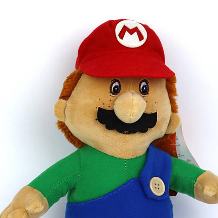 00417-321 М'яка іграшка Маріо 34x21x13 см Тм Копіца, фото 2
