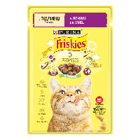 Корм для котов Friskies (Фрискис) в подливе с ягненком 85 г