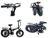 Електричний велосипед TurboBike 48V 19AH 500W 39 км/год, фото 3