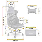 Офісне крісло Sofotel Werona 2581 Black, фото 5