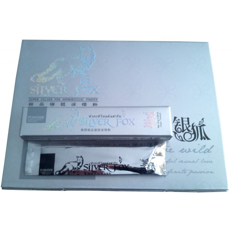 Збудливий порошок для жінок Silver Fox Powder
