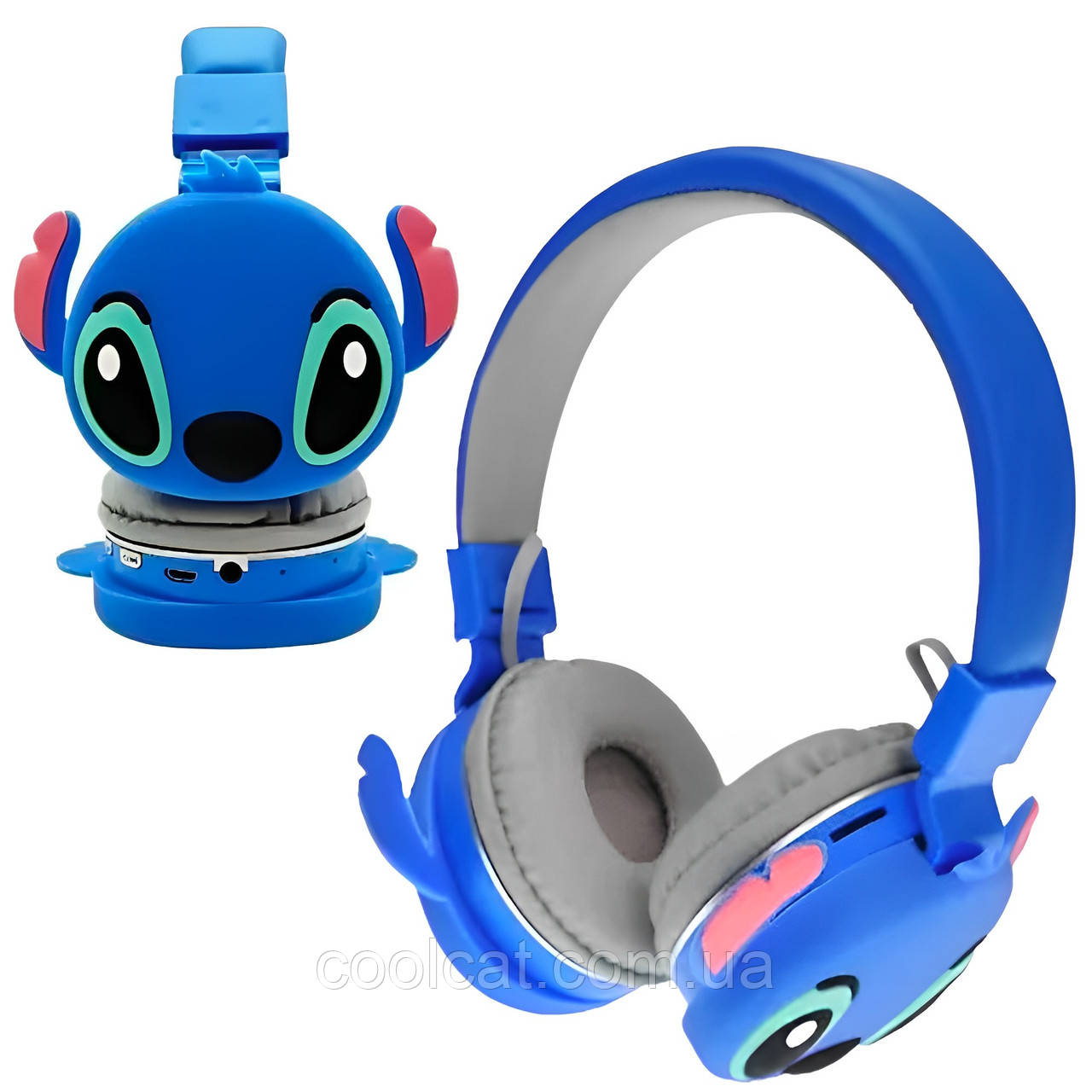 Навушники бездротові дитячі з мікрофоном / Bluetooth навушники з мультяшним персонажем